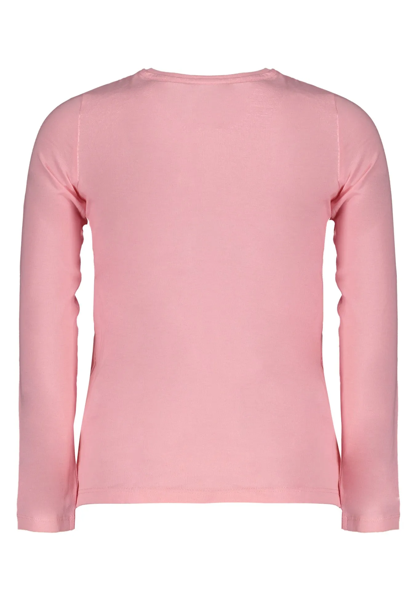 GUESS JEANS T-SHIRT MANICHE LUNGHE BAMBINA ROSA